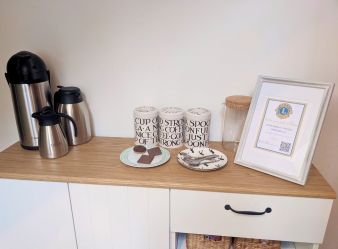 Refreshments area